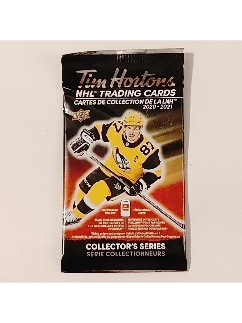 TIM HORTONS NHL TRADING CARDS 2020-2021 SEALED PACKAGE Collector's Series